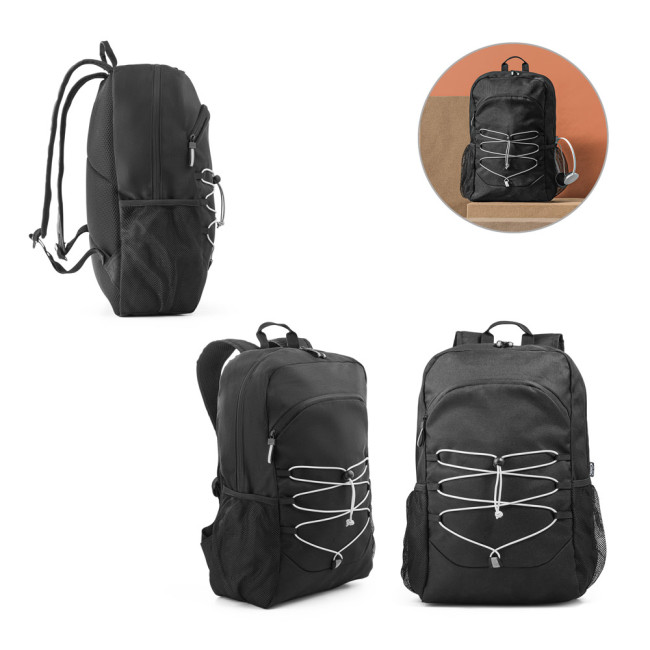 Promotional Delfos Rpet Laptop Backpack 15'6''