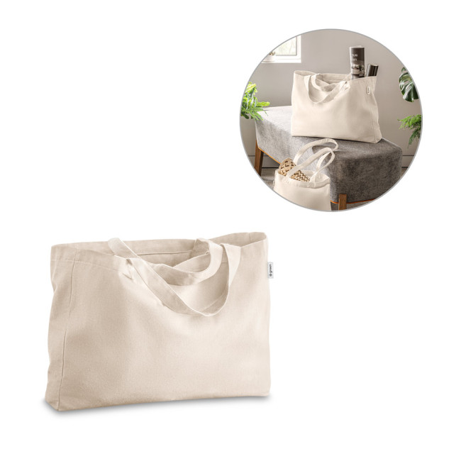 Promotional Parma Recycled Cotton Bag 280 g/m²