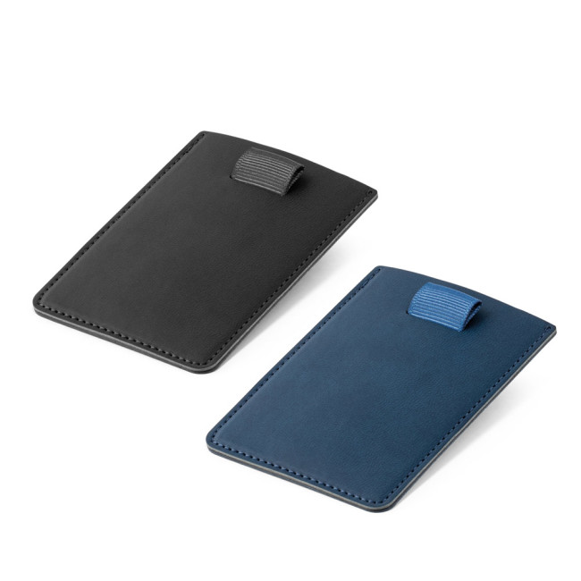 Promotional Poppy RFID-Blocking PU Card Holder