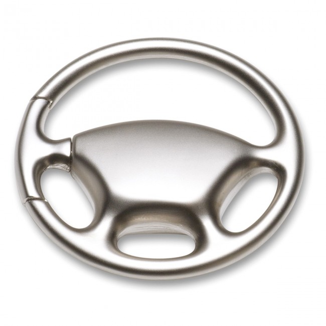 Promotional Metal key ring wheel shape - Image 3