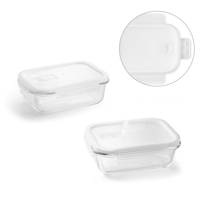 Promotional Reina Glass Lunch Box 600 mL