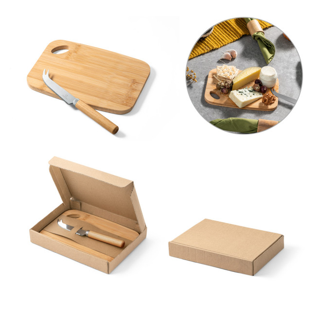 Promotional Cappero Set With Board And Cheese Knife