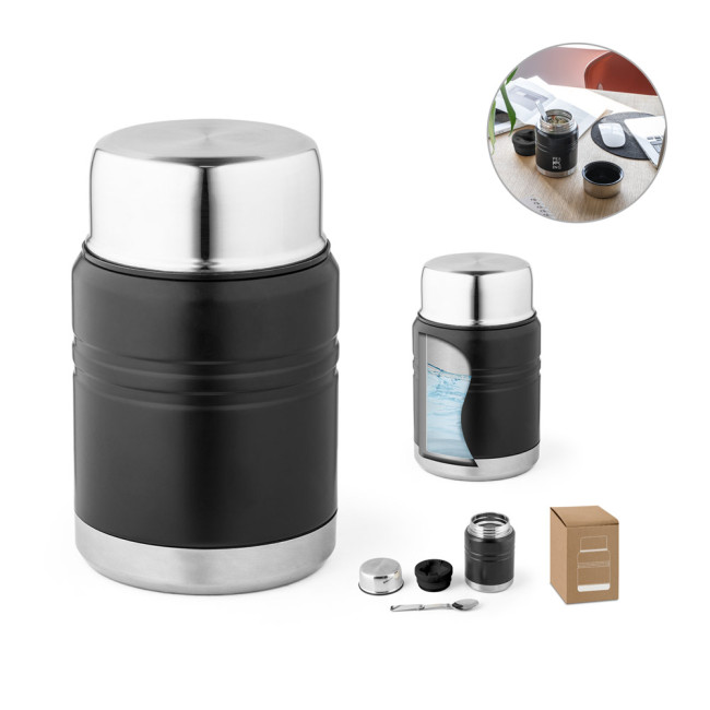 Promotional Gimlet Stainless Steel Food Thermos 550ml