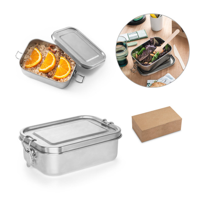 Promotional Stainless Steel Lunch Box 750ml