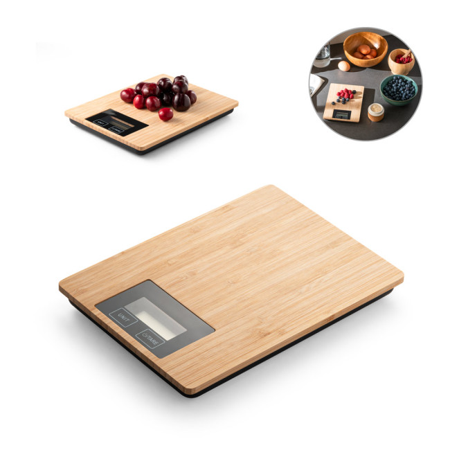 Promotional Heisenberg Bamboo Digital Kitchen Scale