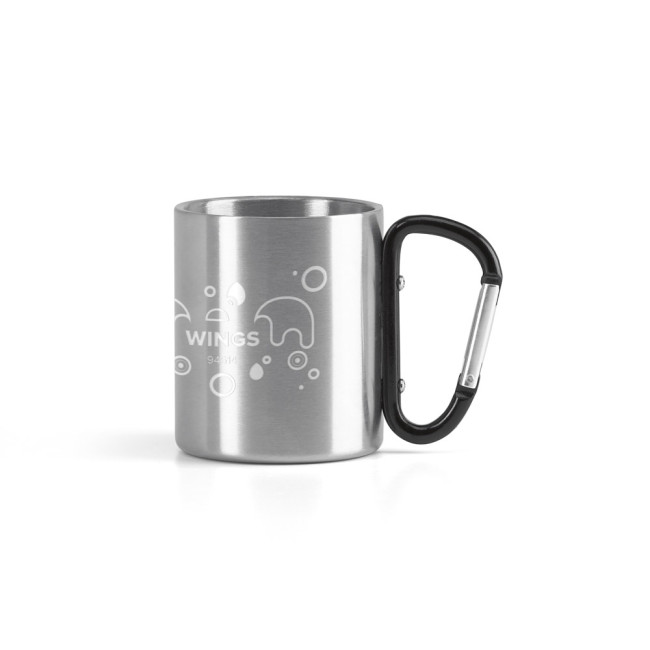 Promotional Wings Stainless Steel Mug 230ml