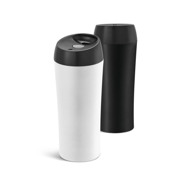 Promotional Monarda Stainless Steel & PP Travel Cup 470ml