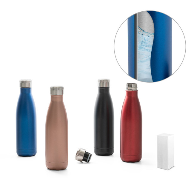 Promotional Show Satin Stainless Steel Bottle 540ml