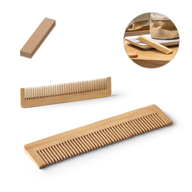 Promotional Enos Bamboo Comb