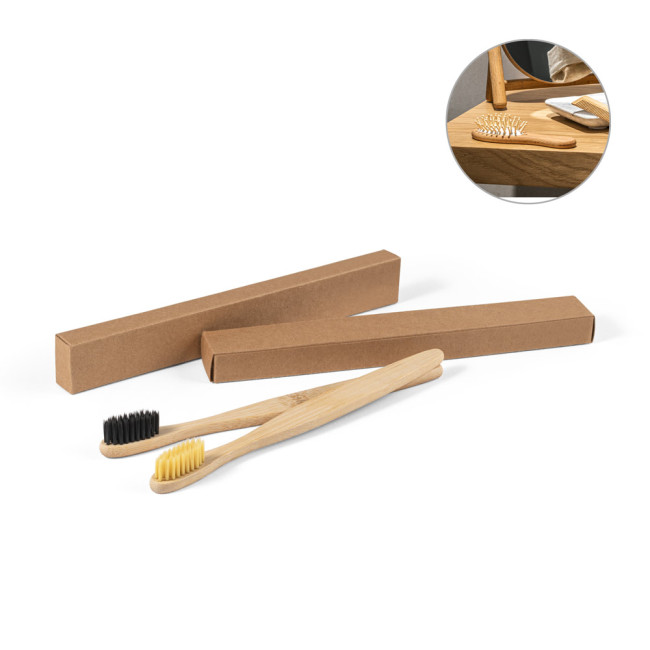 Promotional Delany Bamboo Toothbrush