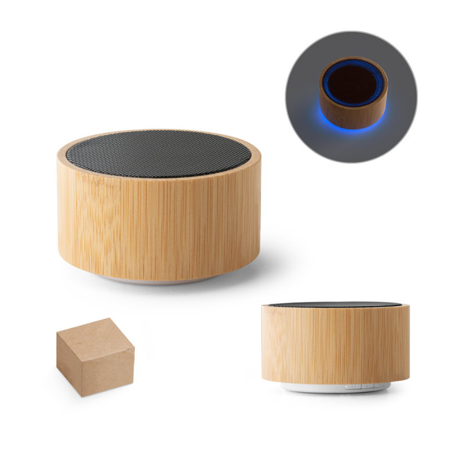 Promotional Bamboo & ABS Speaker