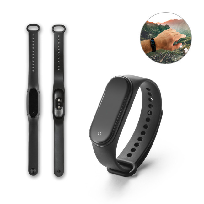 Promotional ABS & TPU Smart Bracelet With LCD Display