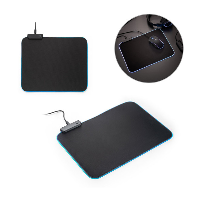 Promotional Mouse Mat With Rubber Base