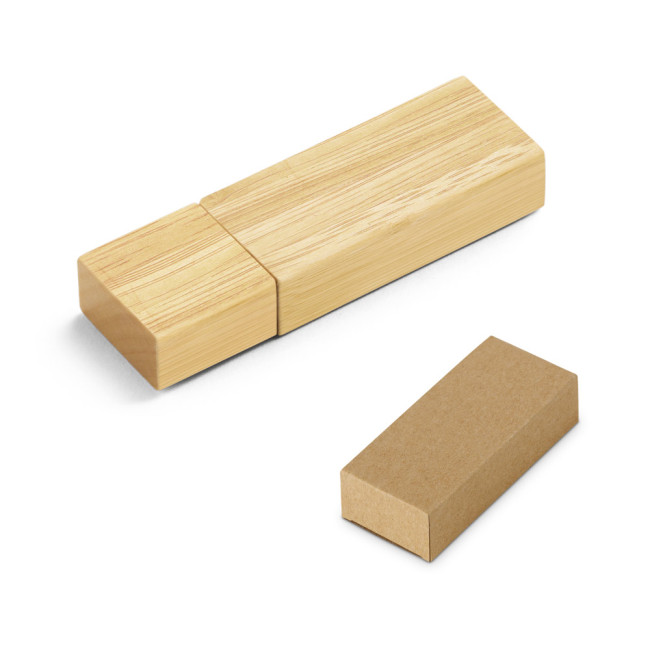 Promotional Bamboo USB Flash Drive 16GB