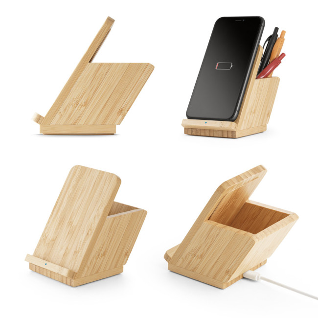 Promotional Bamboo Wireless Charger