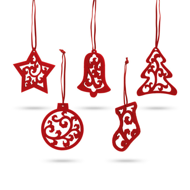 Promotional Christmas Ornaments 5pk