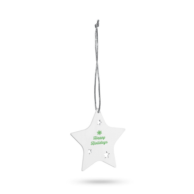 Promotional Christmas Star Ornament