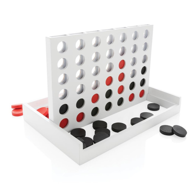 Promotional Connect Four Wooden Game