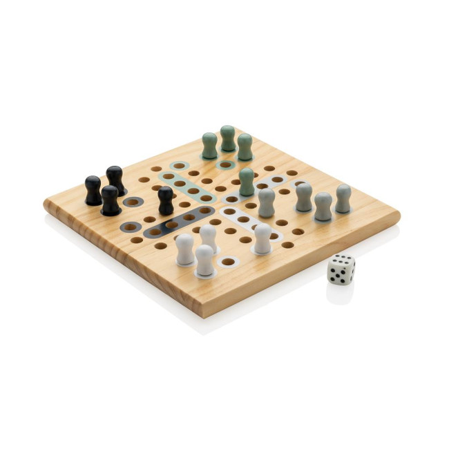 Promotional Claire Wooden Ludo Game