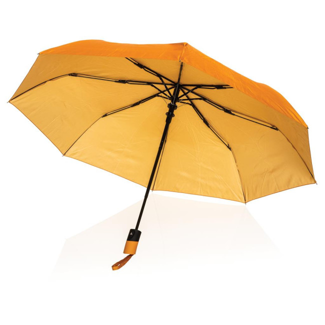 Promotional Impact Aware Mini Auto Open Umbrella 21" - Image 1