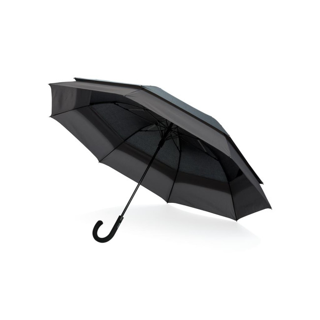 Promotional Swiss Peak Aware Expandable Umbrella 27"