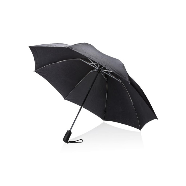 Promotional Sp Aware Foldable Reversible Auto Open/Close Umbrella 23"