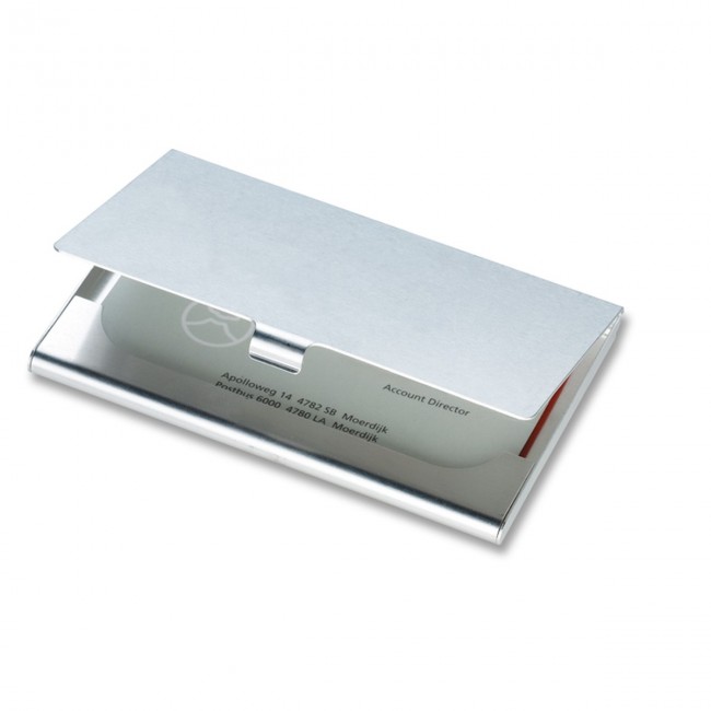 Promotional Aluminium Business Card Holder - Image 2