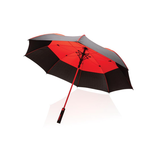 Promotional Impact Aware Rpet Auto Open Stormproof Umbrella 27" - Image 2