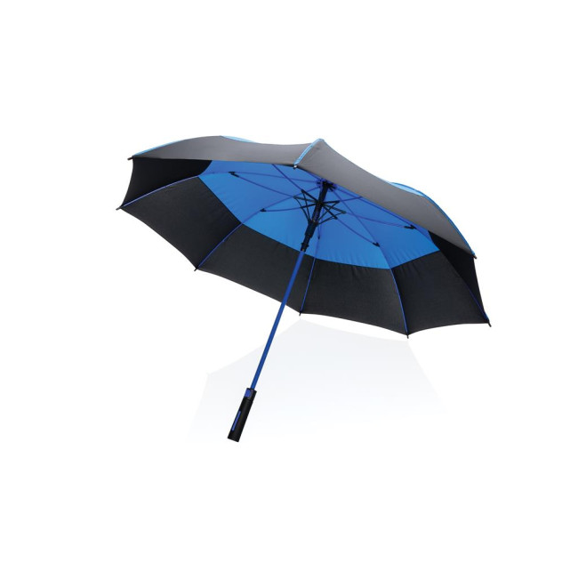 Promotional Impact Aware Rpet Auto Open Stormproof Umbrella 27" - Image 1