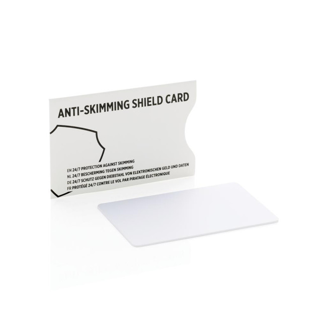 Promotional Anti-Skimming RFID Shield Card With Active Jamming Chip