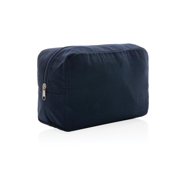 Promotional Impact Aware Recycled Canvas Toiletry Bag Undyed - Image 1