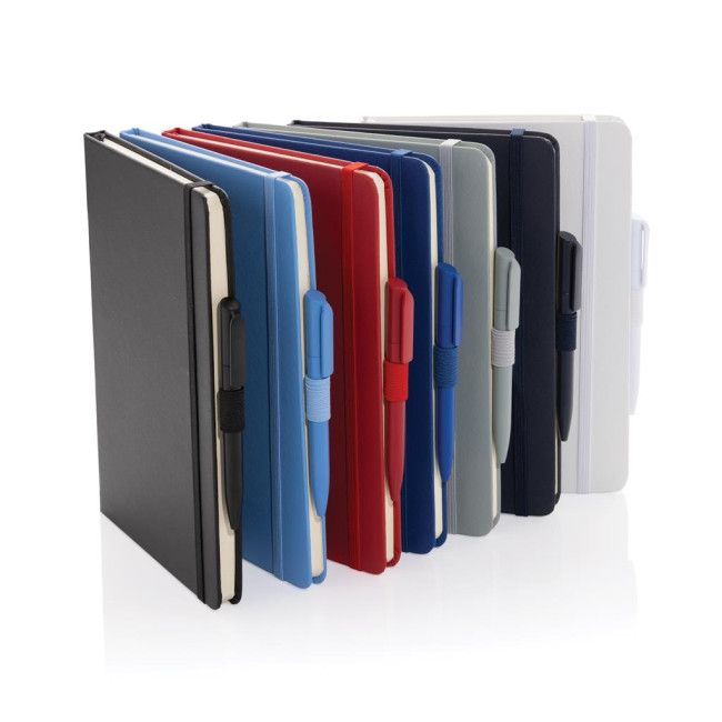 Promotional Sam A5 RCS Certified Bonded Leather Classic Notebook