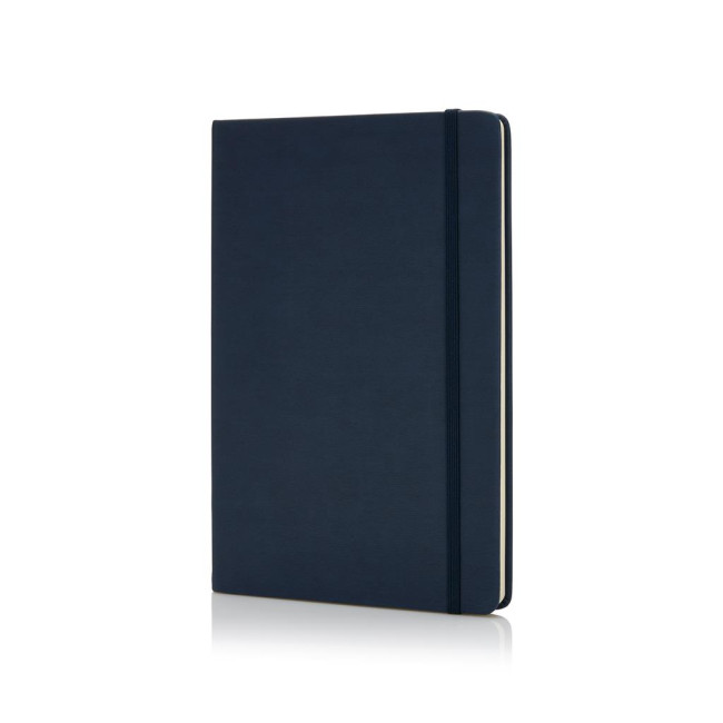 Promotional Deluxe Hardcover PU A5 Notebook - Image 1