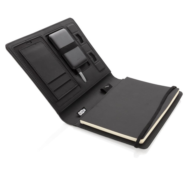 Promotional Air 5W Wireless Charging Notebook With Powerbank 5000mAh - Image 1