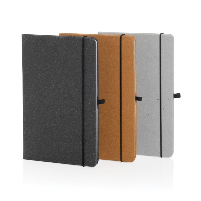 Promotional Recycled Leather Hardcover A5 Notebook