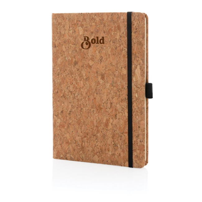 Promotional Cork Hardcover A5 Notebook