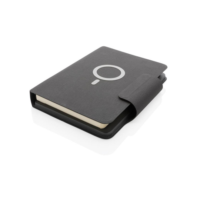 Promotional Artic Magnetic 10W Wireless Charging A5 Notebook