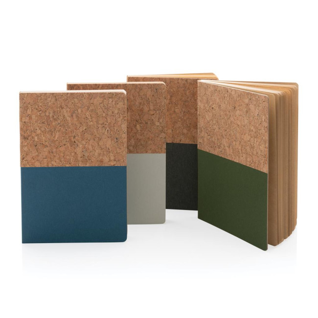 Promotional A5 Cork & Kraft Notebook