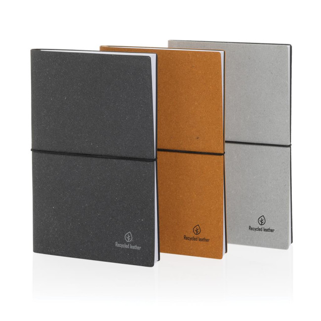 Promotional A5 Recycled Leather Notebook