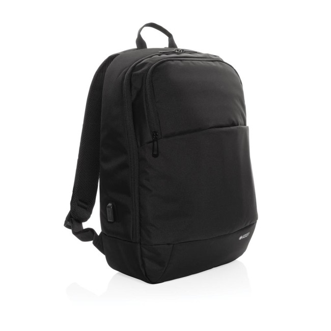 Promotional Swiss Peak Aware Modern Laptop Backpack 15.6"