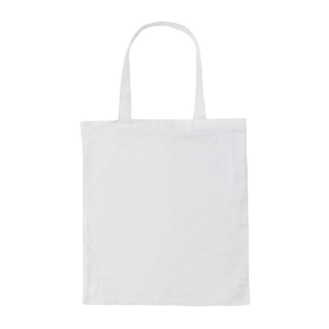 Promotional Impact Aware Recycled Cotton Tote W/Bottom - Image 1