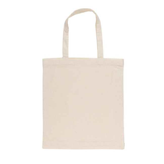 Promotional Impact Aware Recycled Cotton Tote W/Bottom - Image 4