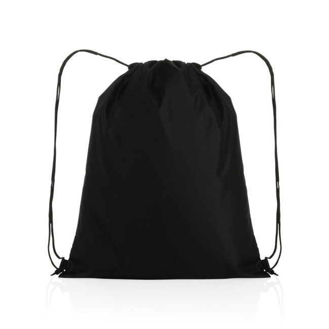 Promotional Impact Aware Rpet Drawstring Bag 190T - Image 1