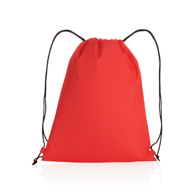 Promotional Impact Aware Rpet Drawstring Bag 190T - Image 4