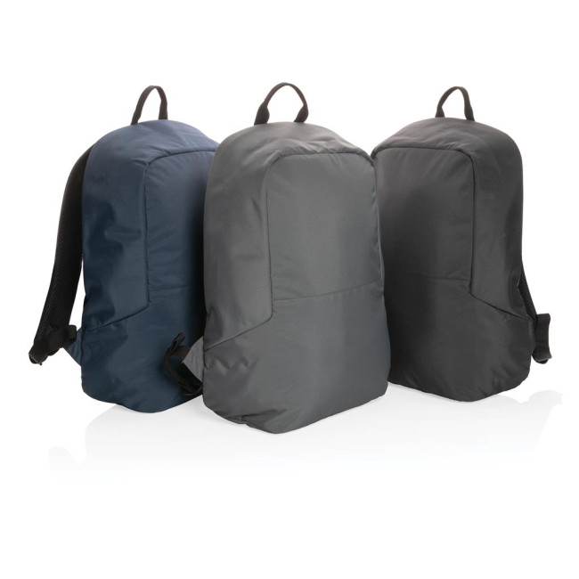 Promotional Impact Aware Rpet Anti-Theft Backpack