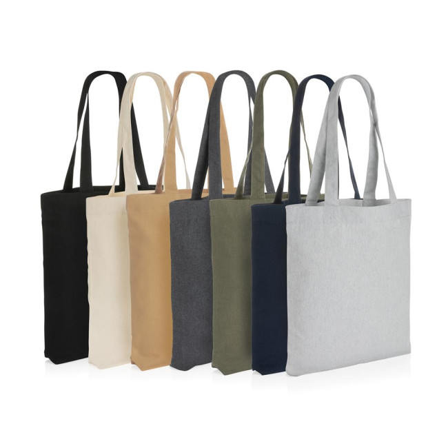 Promotional Impact Aware Recycled Canvas Tote Bag Undyed