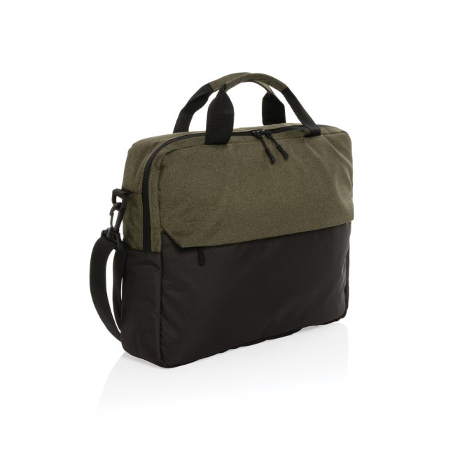 Promotional Kazu Aware Rpet Basic Laptop Bag 15.6" - Image 1