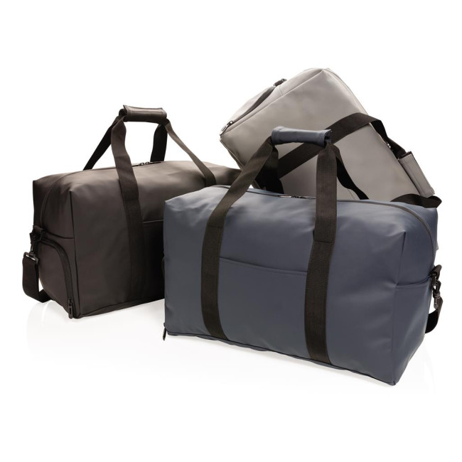 Promotional Smooth PU Weekend Duffle Bag