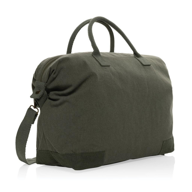 Promotional Kezar Aware Recycled Canvas Deluxe Weekend Bag - Image 4