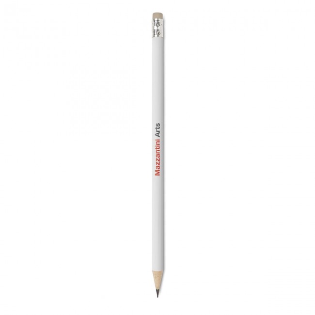 Promotional Pencil With Eraser - Image 1